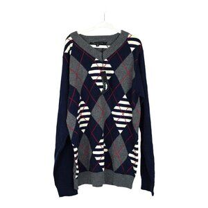 NWT Little Marc Jacobs Kids Wool‎ Alpaca Argyle Sweater Size 10